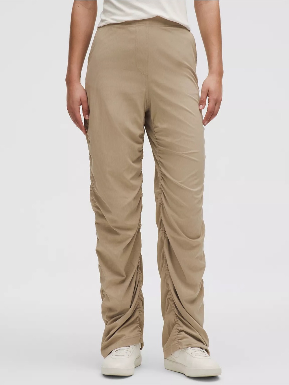 lululemon athletica khaki dance studio pants NWOT